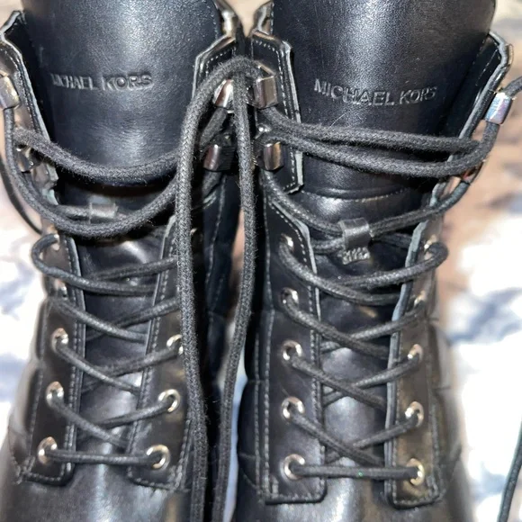 Michael Kors Quilted Rosario Combat Ankle Bootie - Picture 6 of 8